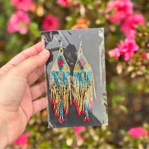NEW Colorful Beaded Earrings